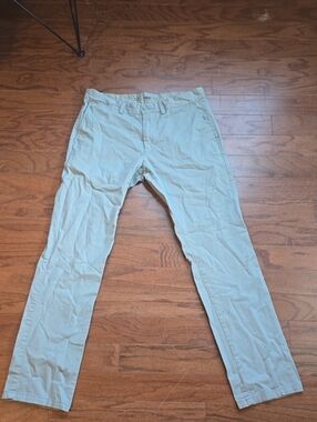 Old Navy Light Sage Slim Chinos